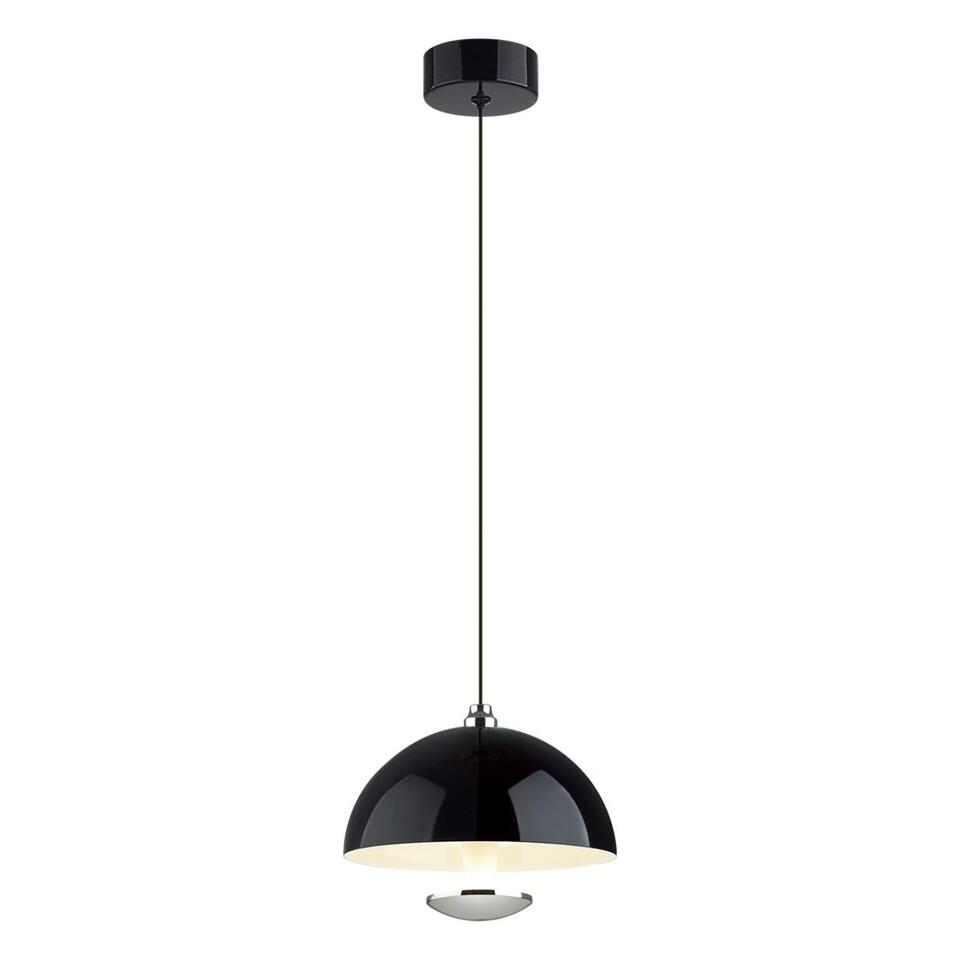 Фото №10  Подвесной светильник LUMION 6568/6L LEDIO LN26 402 белый/черный, хром/металл, акрил/ Подвес  3000/4000/6000К LED 6W 220V GLOBE