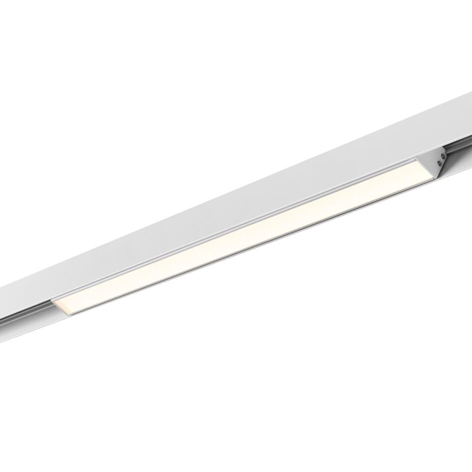 Фото №6  NOVOTECH 358411 SHINO NT20 152 белый Трековый светильник для низков. шинопровода IP20 LED 4000K 24W 48V FLUM