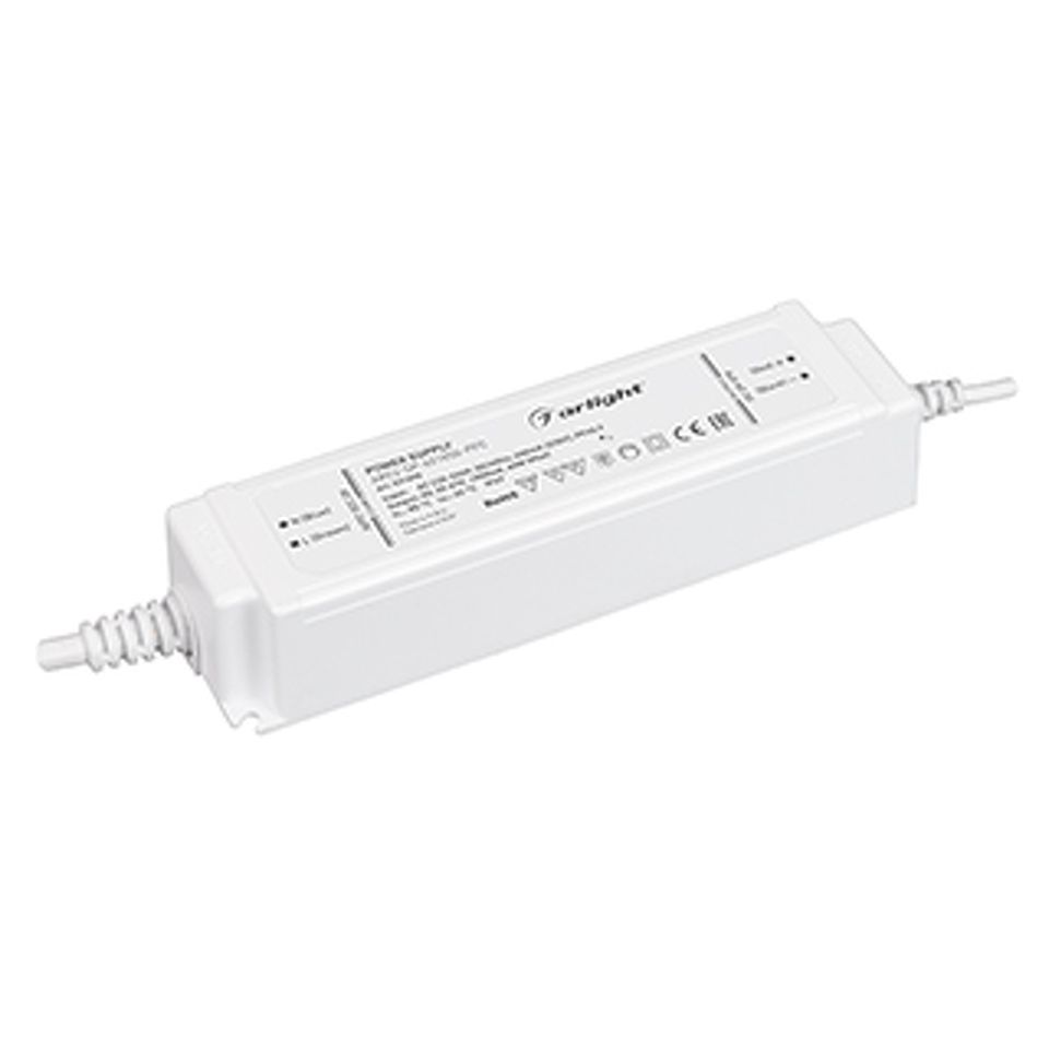 Фото №1  Arlight Блок питания ARPJ-SP-421050-PFC (60W, 29-57V, 1.05A) ( IP67 Пластик, 5 лет)