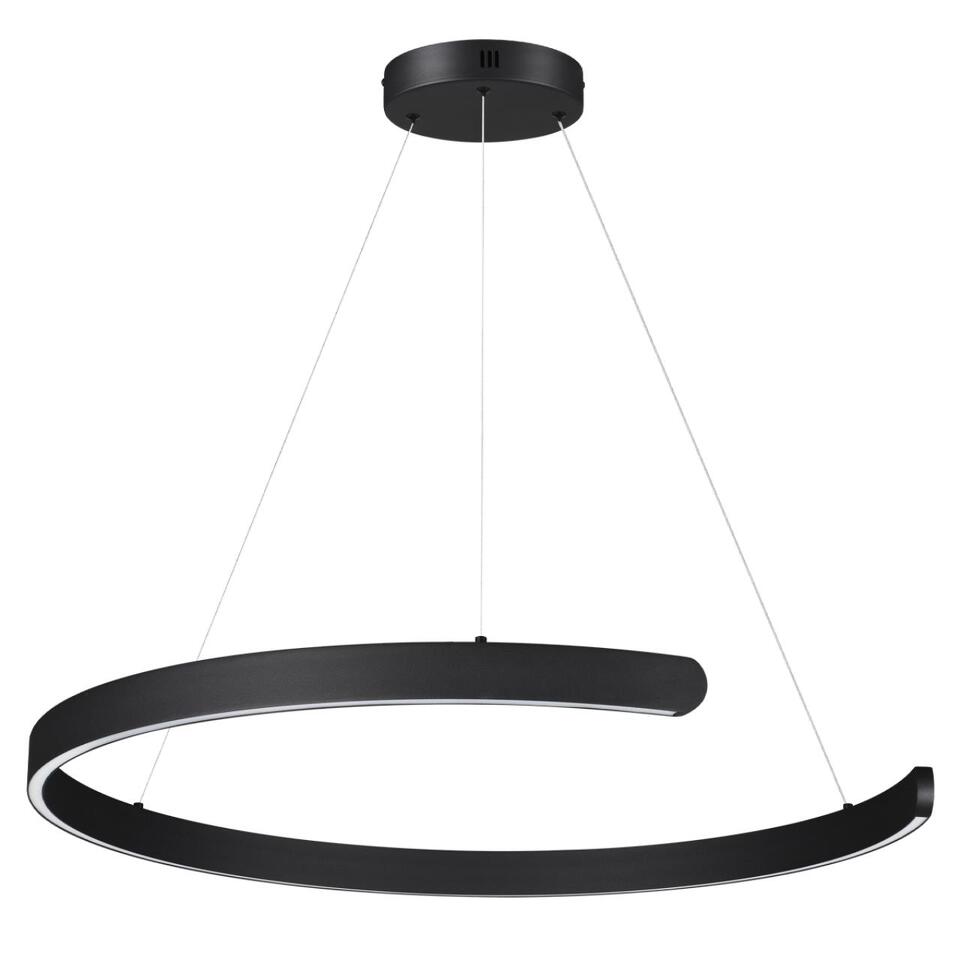 Фото №5  Подвесной светильник LUMION 6534/57L LEDIO LN26 265 чёрный Светильник подвесной LED 57W  3000/4000/6000К 220V INDIE