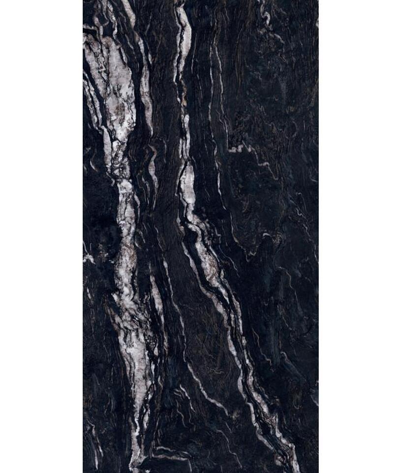 Фото №12  Плитка ABK Керамическая плитка SENSI GEMS TITANIUM BLACK RET 60X120