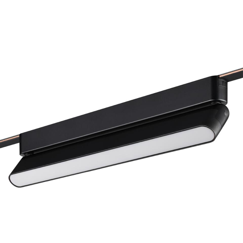 Фото №8  NOVOTECH 359467 SHINO NT24 101 черный Трековый смарт-светильник для низковольтного шинопровода с двумя режимами работы IP20 LED 18W 24V 3000-6000K EASY