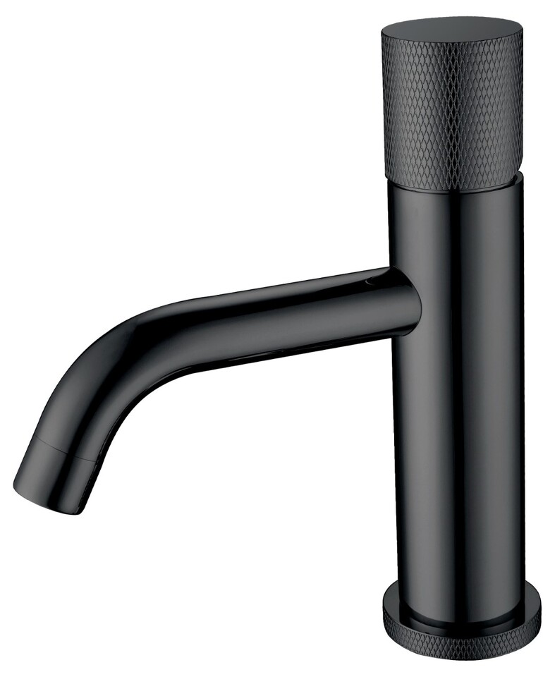 Фото №2  Boheme Смеситель STICK для умыв. низ. BLACK TOUCH BLACK_Комплект