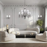 Превью фото №5  Подвесной светильник 10210/6 White Подвесной светильник LOFT IT Zenith