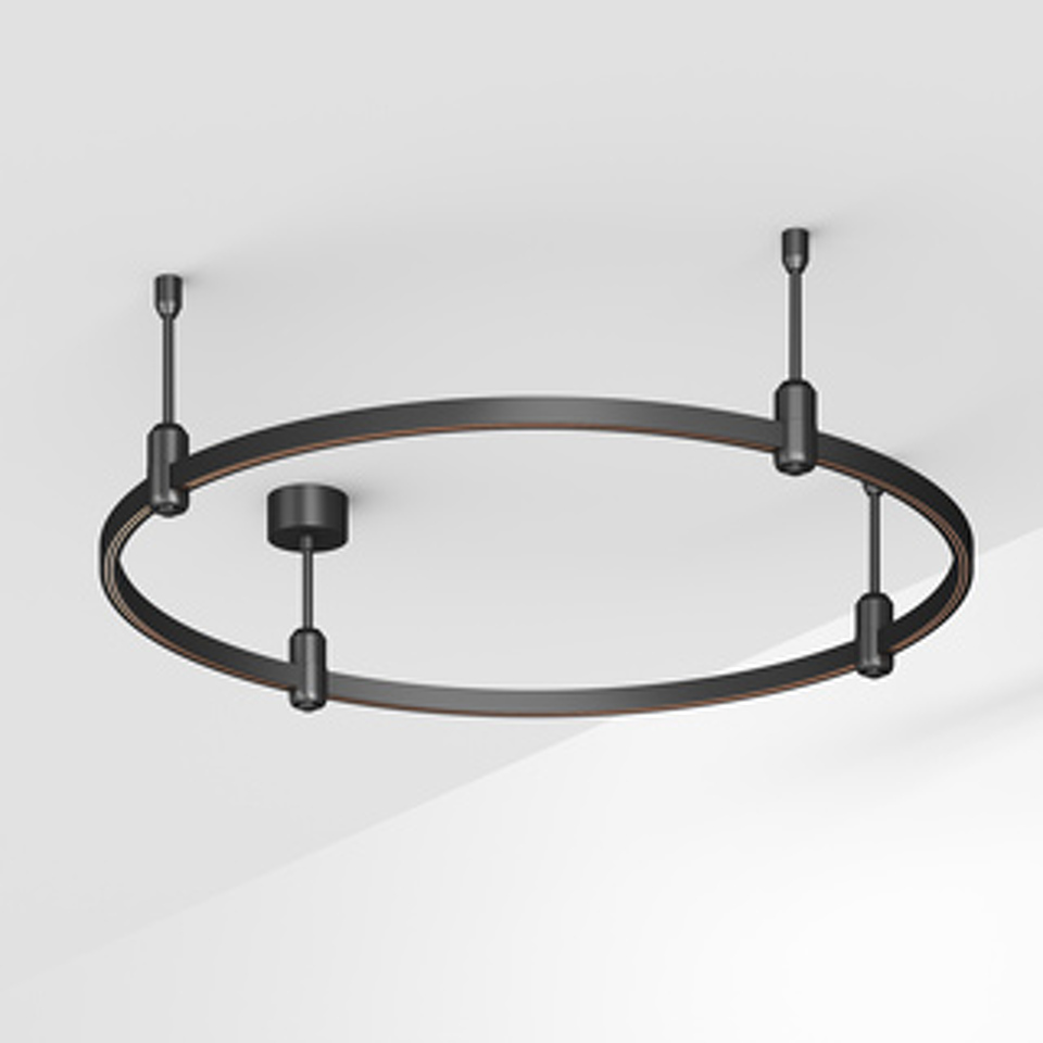 Фото №1  Arlight Основание ART-APRIORI-ROUND-ROD-200-R800 (BK) ( IP20 Металл, 3 года)