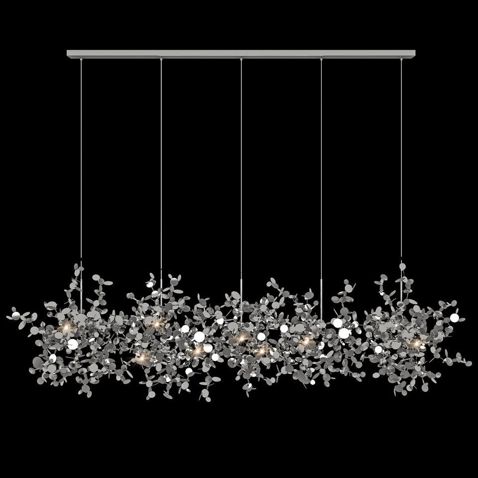 Фото №4  Подвесной светильник 10101/5 Chrome Подвесной светильник LOFT IT Spark