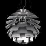 Превью фото №3  Подвесной светильник 10156/600 Silver Подвесной светильник LOFT IT Artichoke