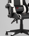 Превью фото №10  Кресло Кресло спортивное TopChairs Shadow черно-белый