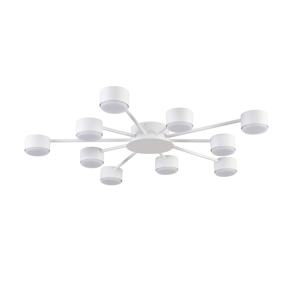 Фото №7  Люстра LUMION 8343/10C COMFI LN26 252 белый, металл Люстра GX53 LED 10*7W 220V TORINA