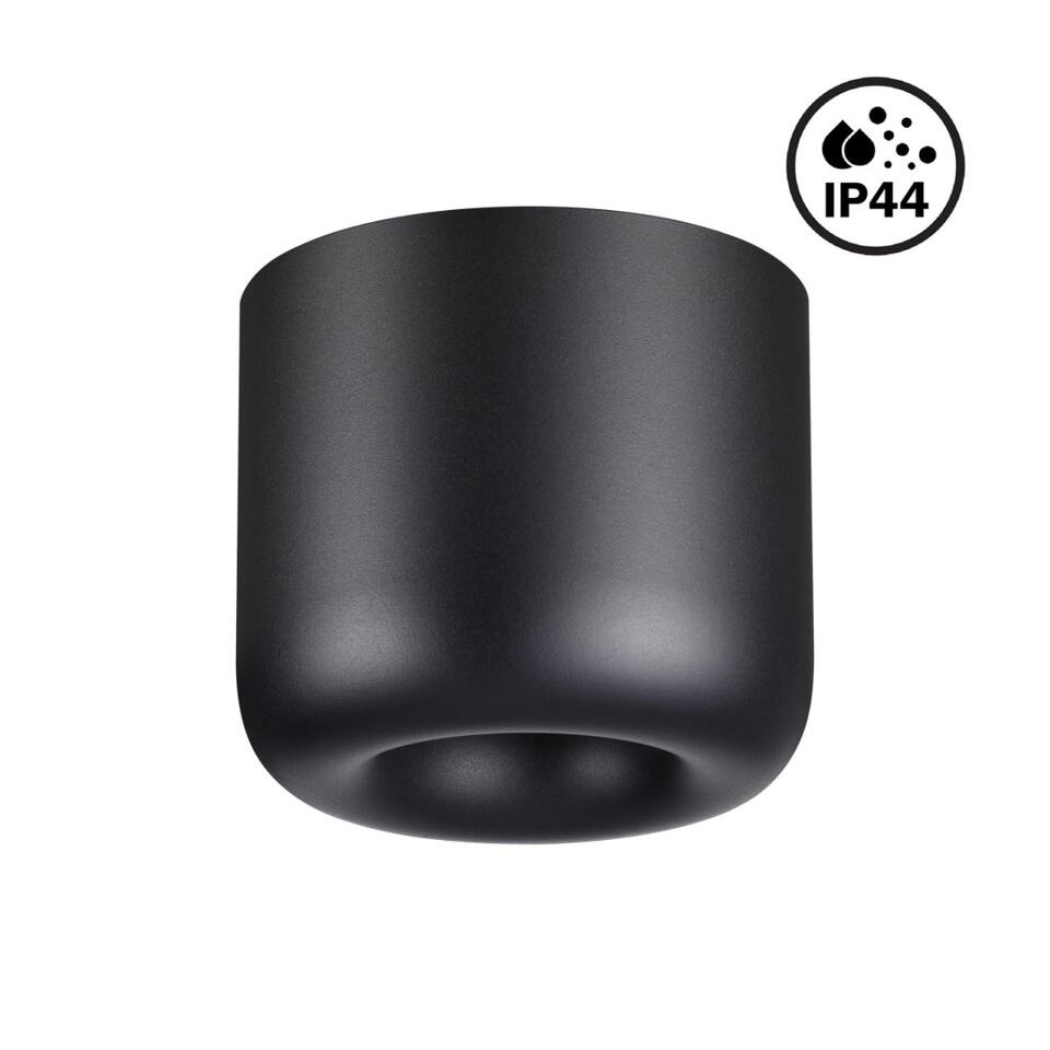 Фото №7  NOVOTECH 359440 OVER NT24 320 черный Светильник накладной влагозащищённый IP44 LED 10W 220-240V 3000K 650Лм LISSE