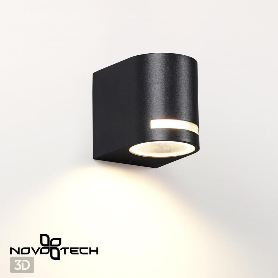 Фото №7  NOVOTECH 370838 STREET NT22 758 черный Светильник ландшафтный IP54 GU10 15W 220V LANDSCAPE