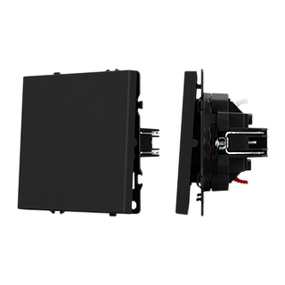 Фото Arlight Механизм звонкового выключателя SWT-NOBE-MKR1-SFPL-L-BK (230V, 10A) ( Черный оникс)