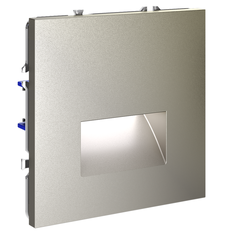Фото №9  Розетка Подсветка светодиодная встраиваемая VOLTUM S70, (шелк)