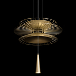 Превью фото №6  Подвесной светильник 10141B/400 Gold Подвесной светильник LOFT IT Star