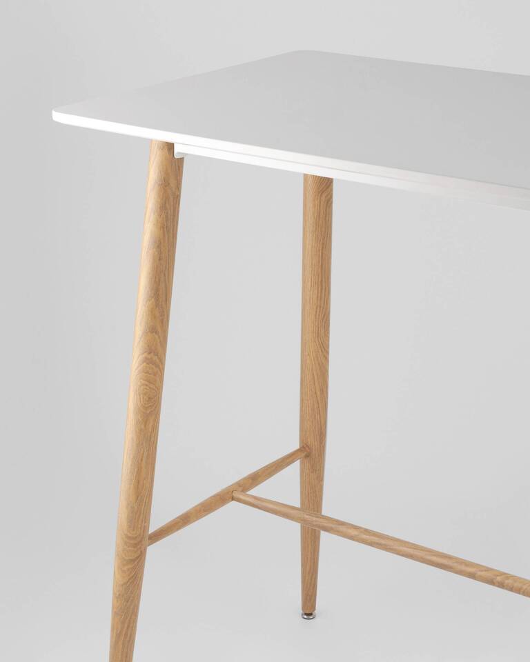 Фото №7  Стол барный Eames NEW DSW 120*60*106 белый