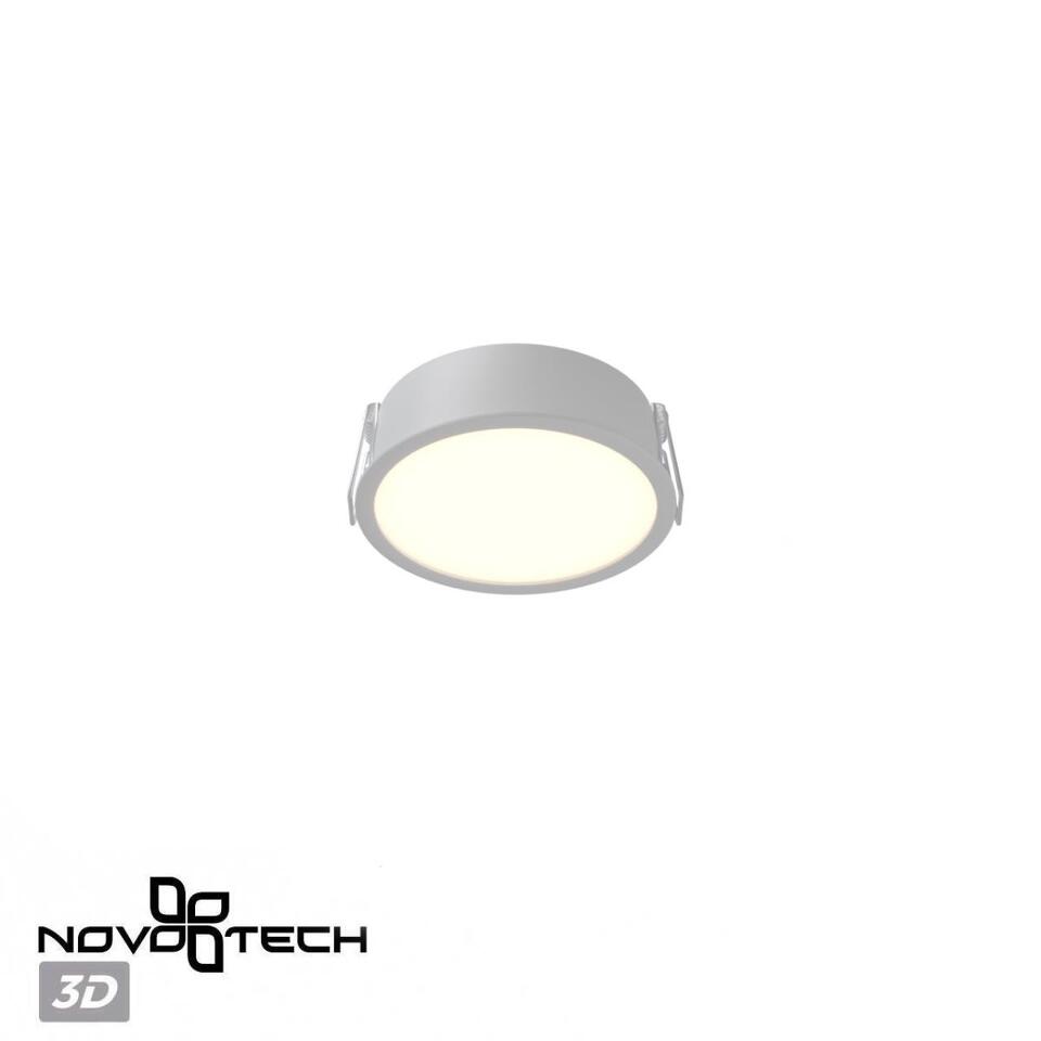 Фото №8  NOVOTECH 359879 WIR NT26 000 белый Светильник встраиваемый с переключателем цв. температуры IP20 LED 18W 100-265V 3000К/4000К/6000К LANTE