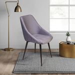 Превью фото №10  Top concept Стул Нео ромб, поворотный на 360 градусов, бархат светло-серый 26/опора конус