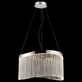 Фото WE465.01.103 WERTMARK HELMA светильник подвесной, LED, 54W, 3000K