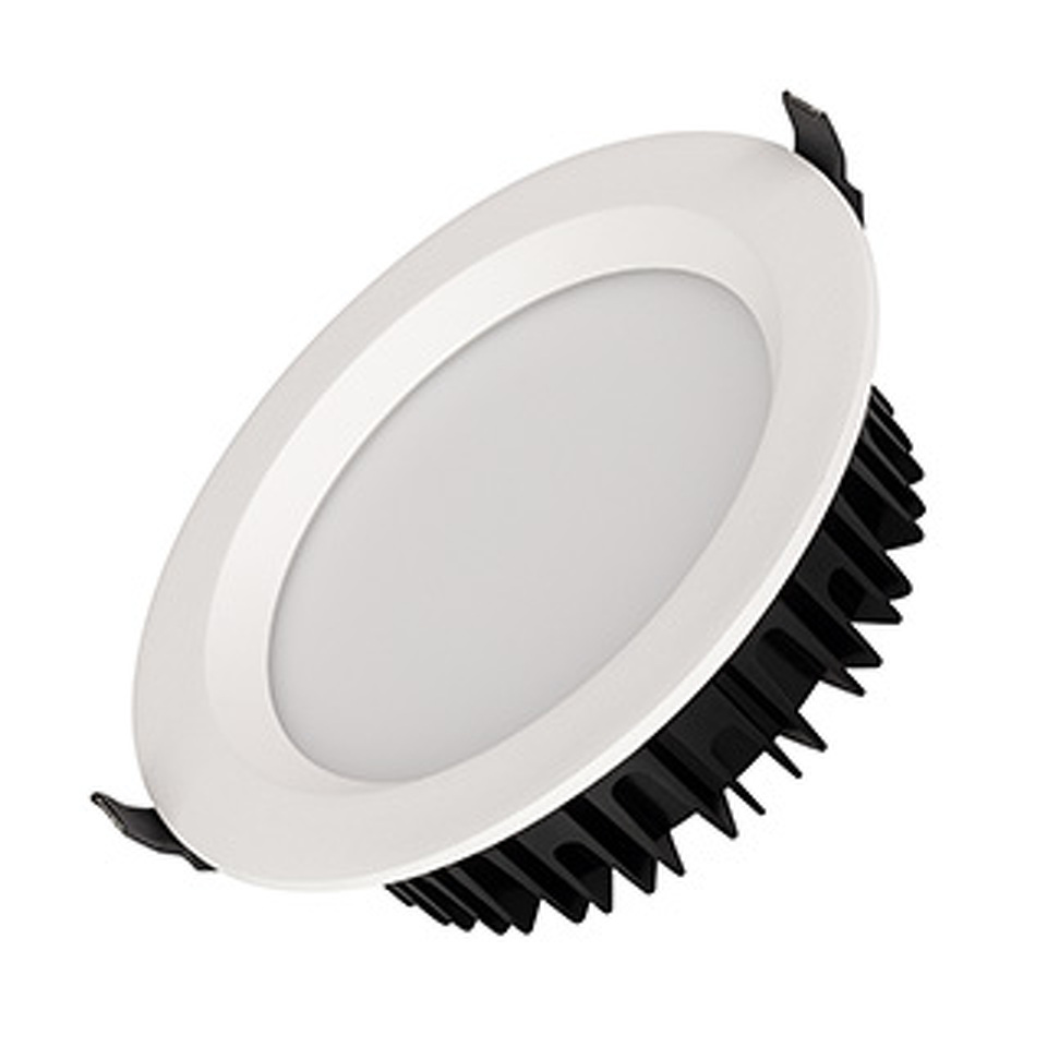 Фото №1  Arlight Светильник MS-MIST-BUILT-R187-21W Day4000 (WH, 110 deg, 230V) ( IP54 Металл, 5 лет)