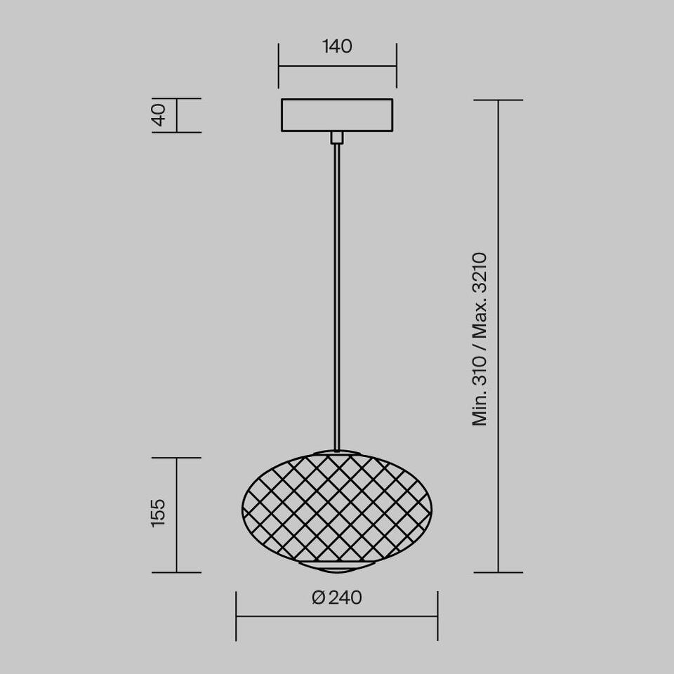 Фото №15  Подвесной светильник Подвесной светильник Maytoni MOD397PL-L10B3K