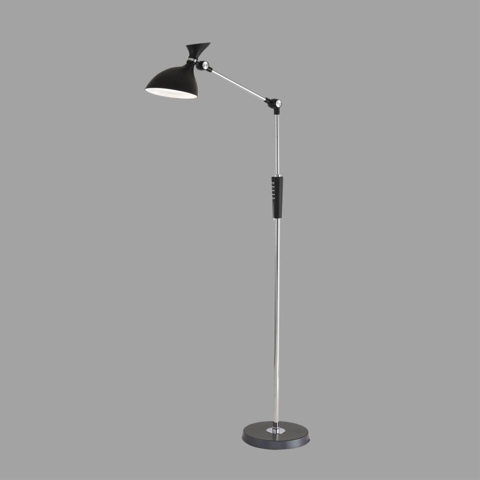 Фото №6  Торшер LUMION 8331/15FL LEDIO LN26 458 черный, металл/пластик Торшер LED 15W 3000/4000/6000K 220-240V ССТ/диммер HORSA