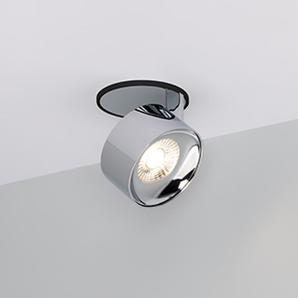 Фото №1  Arlight Светильник SP-PLURIO-BUILT-R77-9W Warm3000 (BK-CHR, 36 deg, 230V) ( IP20 Металл, 3 года)