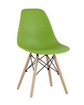 Превью фото №1  Стул Eames Style DSW зеленый (разборный каркас)