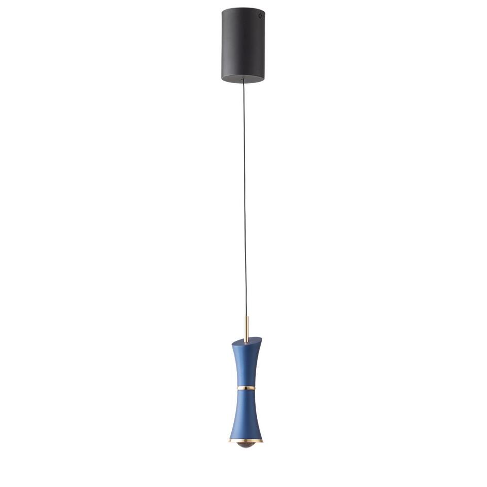 Фото №3  Подвесной светильник LUMION 5697/7L LEDIO LN23 000 синий Подвес LED 7W 3000K 220V LASSE