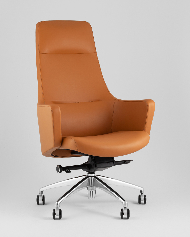 Фото №8  Кресло Кресло руководителя TopChairs Ferris коричневое