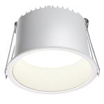 Превью фото №4  NOVOTECH 359236 SPOT NT23 472 белый Светильник встраиваемый светодиодный IP20 LED 12W 220V 840Лм 3000К TRAN