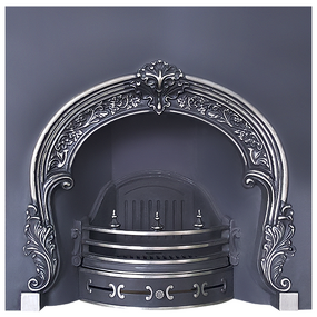 Фото Камин EXEMET Laura 1005x1020x235, черный с полировкой элементов