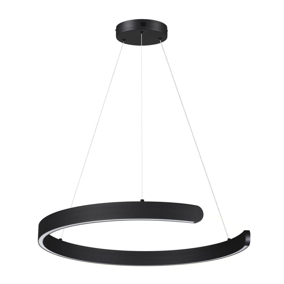 Фото №5  Подвесной светильник LUMION 6534/43L LEDIO LN26 265 чёрный Светильник подвесной LED 43W  3000/4000/6000К 220V INDIE