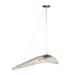 Превью фото №1  Подвесной светильник 10127/590 Gold Подвесной светильник LOFT IT Tressage