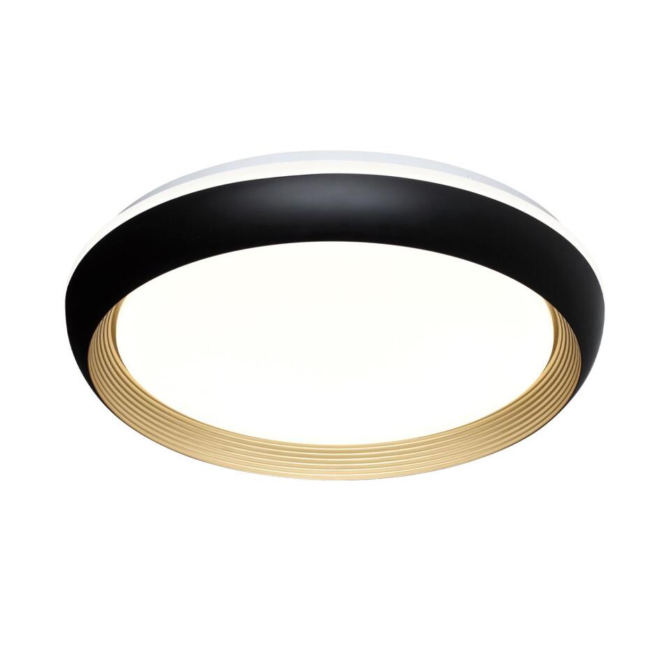 Фото №6  SONEX 7651/EL PALE SN 141 Светильник пластик/черн./золот. LED 70Вт 3000-6000К D480 IP43 пульт ДУ TOFIQ BLACK