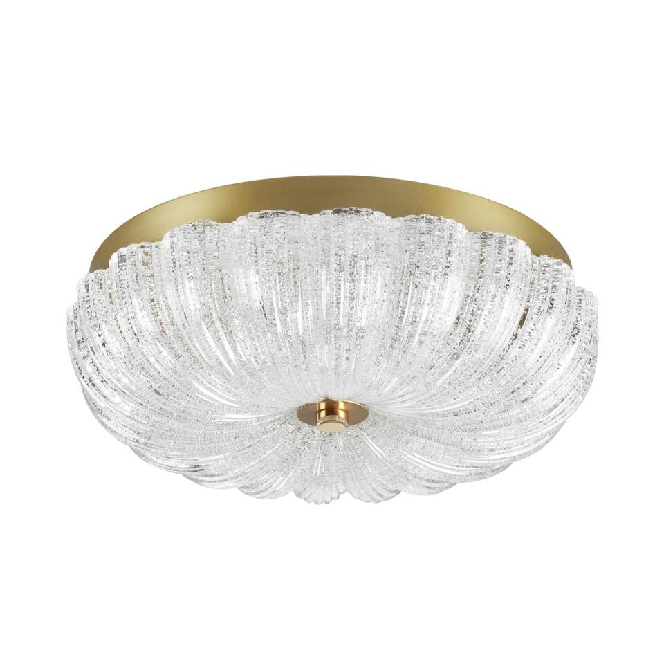 Фото №11  SONEX 7719/36L PIKO LED SN 567 Светильник металл/стекло/прозрачный/золотой LED 36Вт 3000-6500K D300 IP20 пульт ДУ TESORO