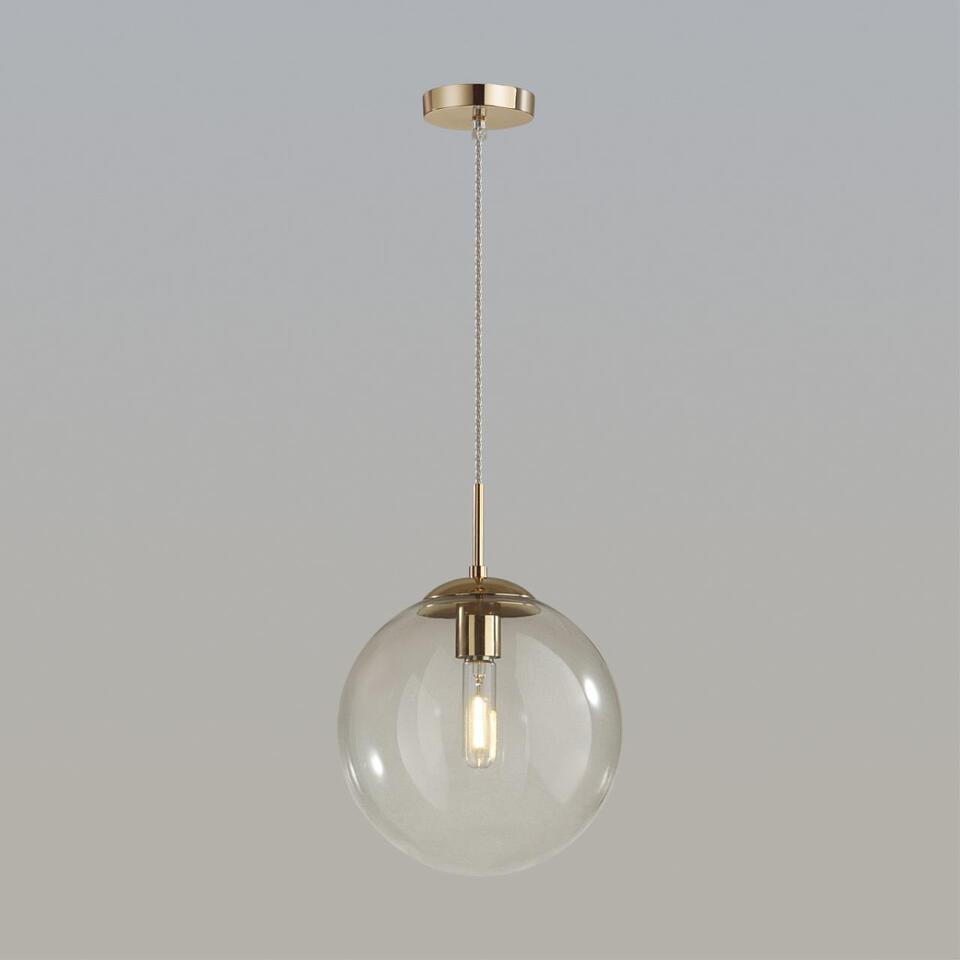 Фото №4  Подвесной светильник LUMION 6509/1 SUSPENTIONI LN26 409 золотой Подвес E27 1*60W 220V SUMMER