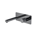 Превью фото №1  Boheme Смеситель STICK из стены Shine Gun Metal LINEA