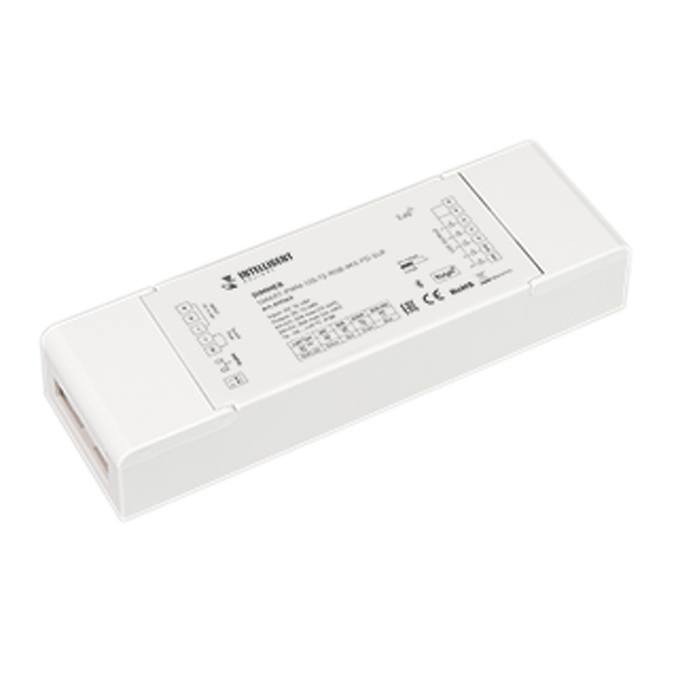 Фото №1  IARL INTELLIGENT ARLIGHT Диммер SMART-PWM-105-72-RGB-MIX-PD-SUF (12-48V, 5x6A, TUYA BLE, 2.4G) ( Контроллер)