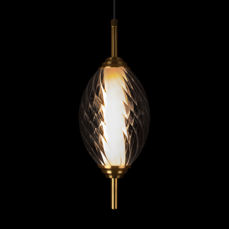 Фото №9  Подвесной светильник 10421/A Smoke Подвесной светильник LOFT IT Helix