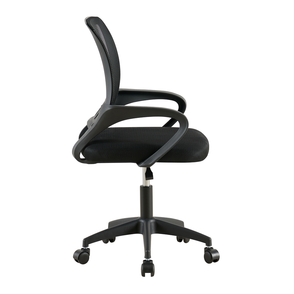 Фото №4  Кресло офисное TopChairs Simple SN черный