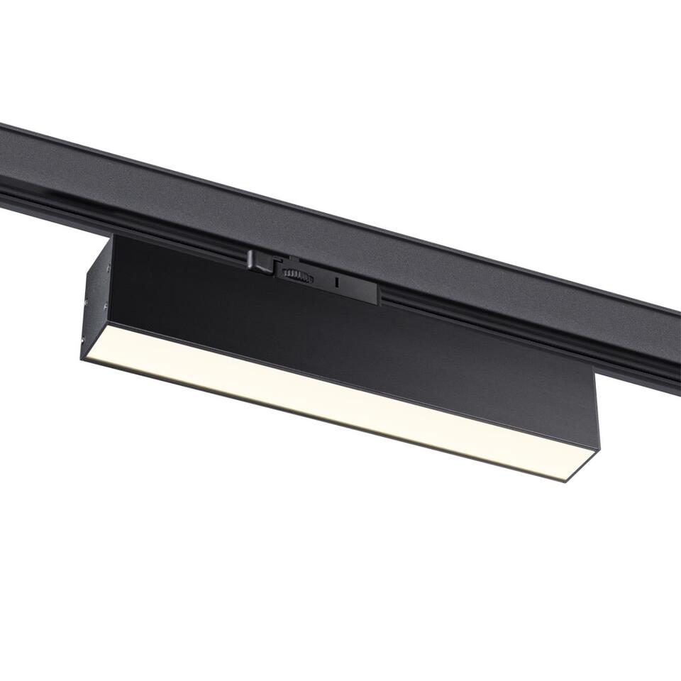 Фото №3  NOVOTECH 358853 PORT NT22 262 черный Светильник трехфазный трековый светодиодный IP20 LED 4000K 18W 220V ITER