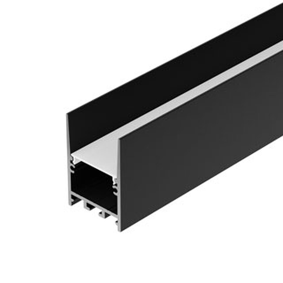 Фото №1  Arlight Профиль SL-COMFORT-3551-2000 BLACK ( Алюминий)