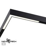 Превью фото №1  NOVOTECH 358606 SHINO NT21 155 черный Трековый светильник для низковольного шинопровода IP20 LED 4000K 24W 48V FLUM