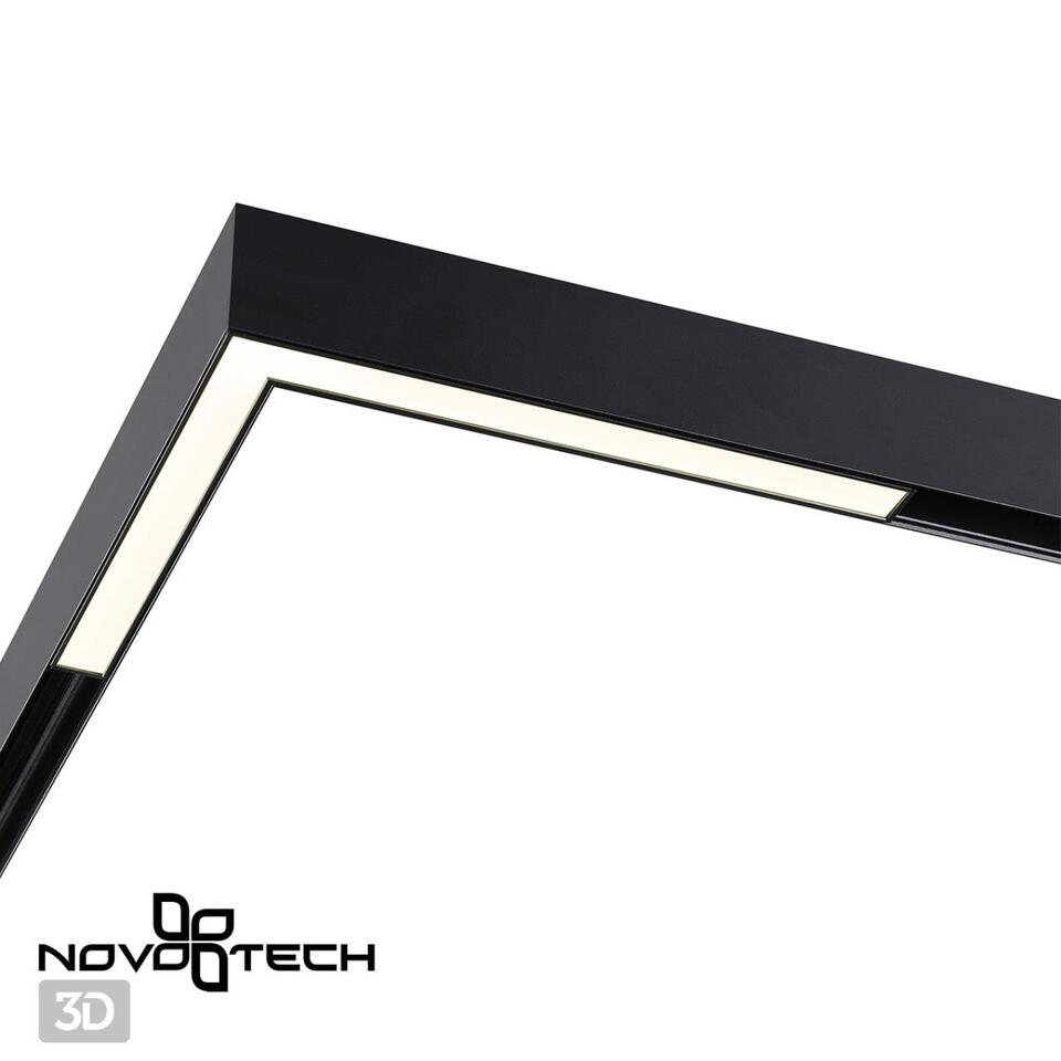 Фото №5  NOVOTECH 358606 SHINO NT21 155 черный Трековый светильник для низковольного шинопровода IP20 LED 4000K 24W 48V FLUM