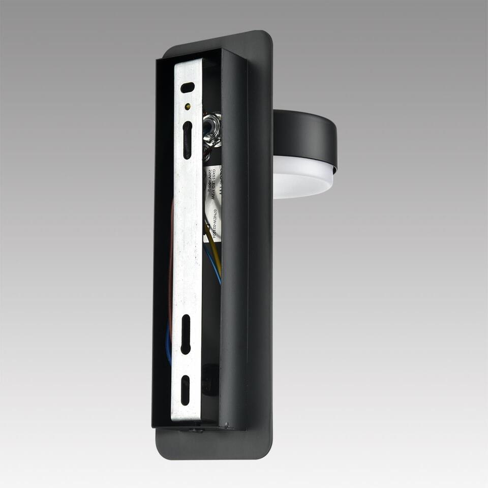 Фото №11  LUMION 8264/1W COMFI LN26 432 металл, черный/дерево Бра GX53 LED 1*7W 220V LELAND