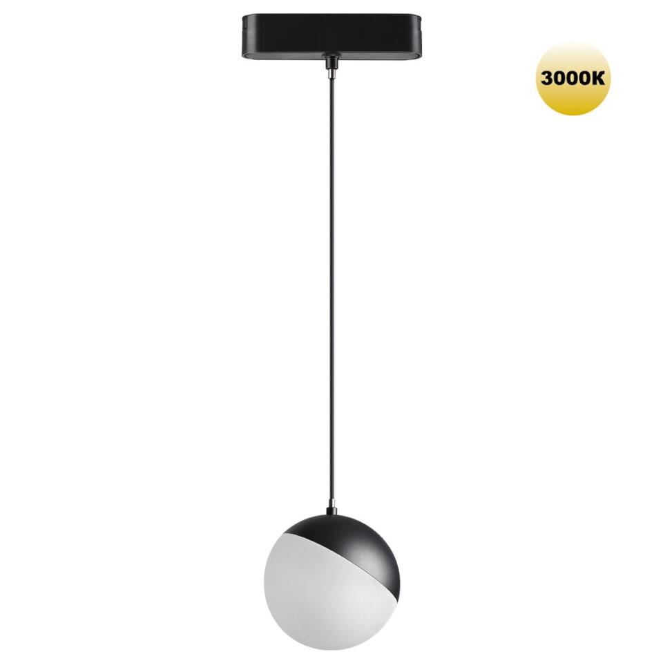 Фото №8  NOVOTECH 359260 SHINO NT23 188 черный Трековый светильник для низковольтного шинопровода IP20 LED 10W 48V 800Лм 3000К SMAL