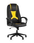 Превью фото №1  Кресло Кресло игровое TopChairs ST-CYBER 8 черный/желтый