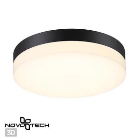 Фото NOVOTECH 358882 STREET NT22 782 черный Светильник ландшафтный светодиодный IP54 LED 4000К 18W 220V OPAL