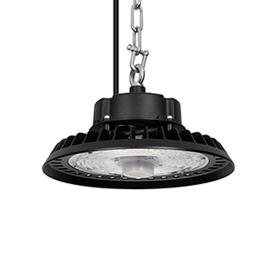 Фото №1  Подвесной светильник Arlight Светильник SP-ARIVA-MOTION-R260-100W White5000 (BK, 60 deg, 230V) ( IP65 Металл, 5 лет)