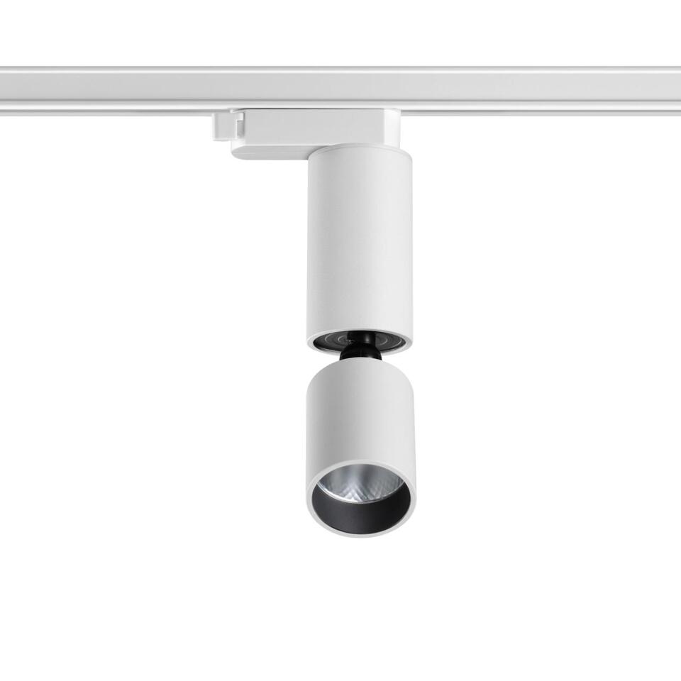 Фото №10  NOVOTECH 359318 PORT NT24 210 белый Светильник трековый однофазный трехжильный IP20 LED 5W 85-265V 3000K 600Лм TUBO